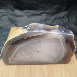 Bougeoir en Agate Naturelle