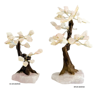 Bonsaï Quartz rose qualité extra 11cm environ