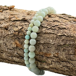Bracelet Amazonite 6mm Qualité Extra