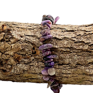 Bracelet Chips de pierres Charoite Extra