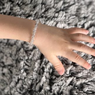 Bracelet Enfant Labradorite 4mm Qualité Extra