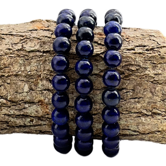 Bracelet Lapis Lazuli 8mm Qualité Extra