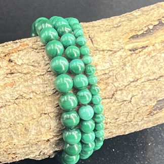Bracelet Malachite 4mm
