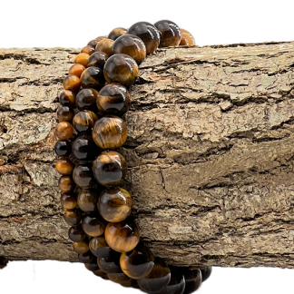 Bracelet Oeil de Tigre 6mm Qualité Extra