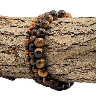 Bracelet Oeil de Tigre 4mm Qualité Extra