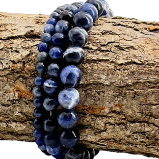 Bracelet Sodalite 6mm Qualité Extra