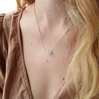 Collier Aigue-Marine