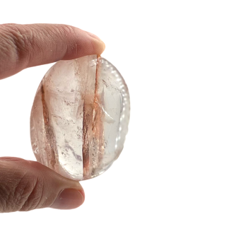 Galet Quartz Hématoïde