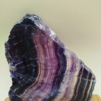 Tranche Fluorite Arc en Ciel 427g environ