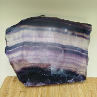 Tranche Fluorite Arc en Ciel 326g environ