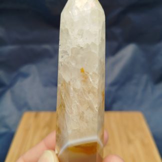 Pointe Polie Calcite Orange 98g environ