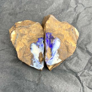 Paire d'Opale Boulder brute d'Australie n°2