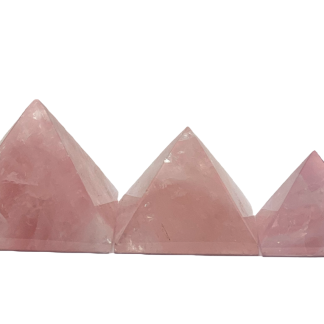 Pyramide Quartz Rose Qualité Extra 4,5x4,5cm
