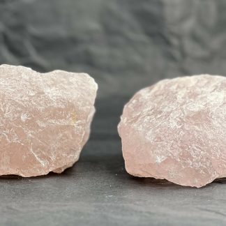 Bloc brut Quartz Rose Qualité A 500g environ