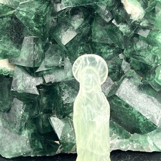Statue Vierge Marie en Fluorine